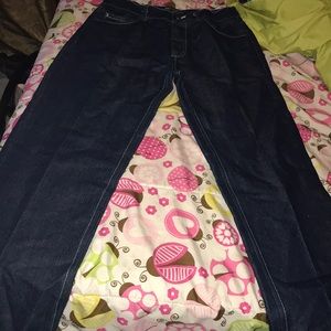 Regular blue jeans for men